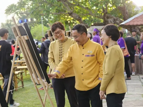 กิจกรรมทดสอบสำรับข้าวขวัญวันเล่นไฟเพื่อใช้ดำเนินการในงานประเพณีลอยกระทงเผาเทียน เล่นไฟจังหวัดสุโขทัย ประจำปี ๒๕๖๘