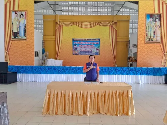 อ.ซับใหญ่ เปิดโครงการอบรมเสริมสร้างความรู้ความเข้าใจในการขับขี่รถจักรยานยนต์