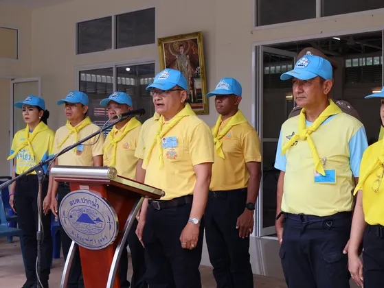 จังหวัดชุมพร ฝึกซ้อมอพยพประชาชนและบริหารศูนย์พักพิงพระราชทาน เสริมความพร้อมรับมืออุทกภัย