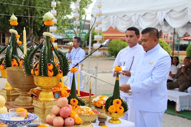 ผวจ.นครศรีธรรมราช บวงสรวงสิ่งศักดิ์สิทธิ์ งานประเพณีบุญสารทเดือนสิบและงานกาชาดจังหวัดนครศรีธรรมราช ประจำปี ๒๕๖๘ เป็นวันที่ ๒ จุดแรก ณ องค์พระบรมธาตุและพระบรมราชานุสาวรีย์พระเจ้าตากสินมหาราช วัดพระมหาธาตุ วรมหาวิหาร