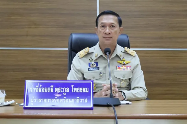 ภาพข่าว งบประมาณและการใช้จ่ายภาครัฐส่วนราชการในจังหวัดนราธิวาสประจำปีงบประมาณพ.ศ. ๒๕๖๘ ครั้งที่ ๘/ ๒๕๖๘ - TIGER NEWS REPORT