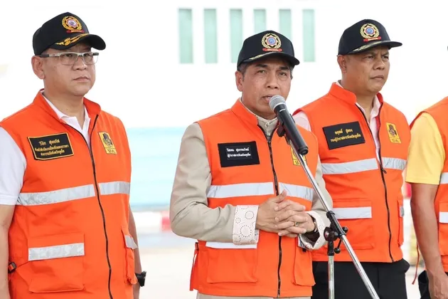 ภาพข่าว จังหวัดภูเก็ต จัดซ้อมแผนอพยพหนีไฟศาลากลางจังหวัดภูเก็ต เสริมแผนความปลอดภัยด้านอัคคีภัยระดับจังหวัด - TIGER NEWS REPORT