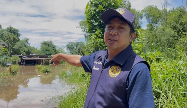 ภาพข่าว ชัยนาทแจ้งเตือนน้ำเหนือเขื่อนเจ้าพระยาสูงขึ้น กระทบอำเภอวัดสิงห์แล้ว บ้านเรือน-พื้นที่เกษตรได้รับผลกระทบ - TIGER NEWS REPORT