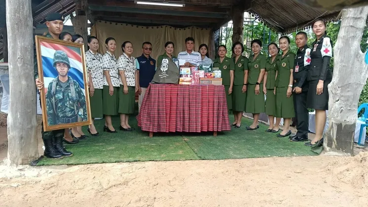 ประธานสมาคมแม่บ้านกองทัพบก สาขากองทัพภาคที่ ๒ นำทีม MMCATT รพ.ค่ายวีรวัฒน์โยธิน ร่วมเข้าประเมินสุขภาพจิต ครอบครัวกำลังพล และชาวบ้านที่ได้รับผลกระทบจาการสู้รบ
