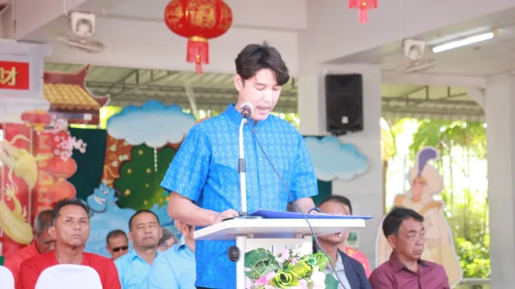 ภาพข่าว โรงเรียนจ้องฮั้วปัตตานี จัดแข่งขันกีฬาสี ยี่โถเกมส์ ๒๐๒๕ ประจำปีการศึกษา ๒๕๖๘ - TIGER NEWS REPORT