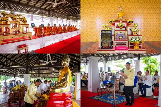 จังหวัดตราด จัดพิธีเจริญพระพุทธมนต์และอัญเชิญหลวงพ่อโสธร ตามโครงการ สายน้ำบางปะกง สู่สุดแผ่นดินตะวันออก