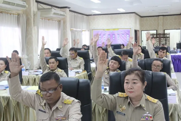 ภาพข่าว อบจ.บึงกาฬ ประชุมสภาสมัยสามัญ สมัยที่ ๒ ครั้งที่ ๓ ปีงบประมาณ ๒๕๖๘ - TIGER NEWS REPORT
