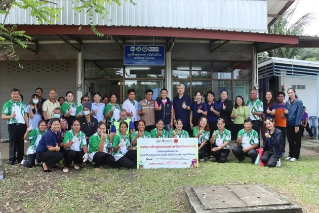 อบจ.บุรีรัมย์ มอบอุปกรณ์การแพทย์และชุดที่นอนแก่ผู้สูงอายุ หนุนศูนย์ฟื้นฟูสุขภาพ สุขใจ ใกล้บ้าน เทศบาลตำบลตาจง