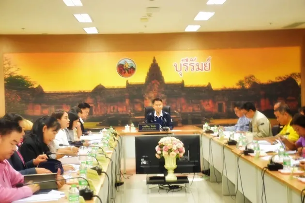 เกษตรบุรีรัมย์ร่วมประชุม ก.บ.จ. ครั้งที่ ๕/๒๕๖๘ ขับเคลื่อนแผนงานจังหวัดแบบบูรณาการ