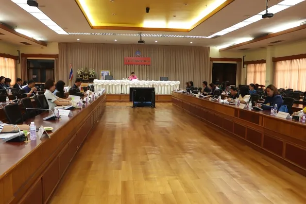 ทสจ.นครพนม ประชุมคณะทำงานและการเปลี่ยนแปลงสภาพภูมิอากาศระดับจังหวัดครั้งที่ ๑/๒๕๖๘