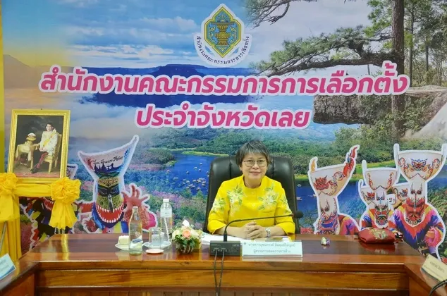 ผู้ตรวจการเขตตรวจการที่ ๖ ตรวจติดตามผลการปฏิบัติงานสำนักงานคณะกรรมการการเลือกตั้งประจำจังหวัดเลย รอบปกติที่ ๓/๒๕๖๘