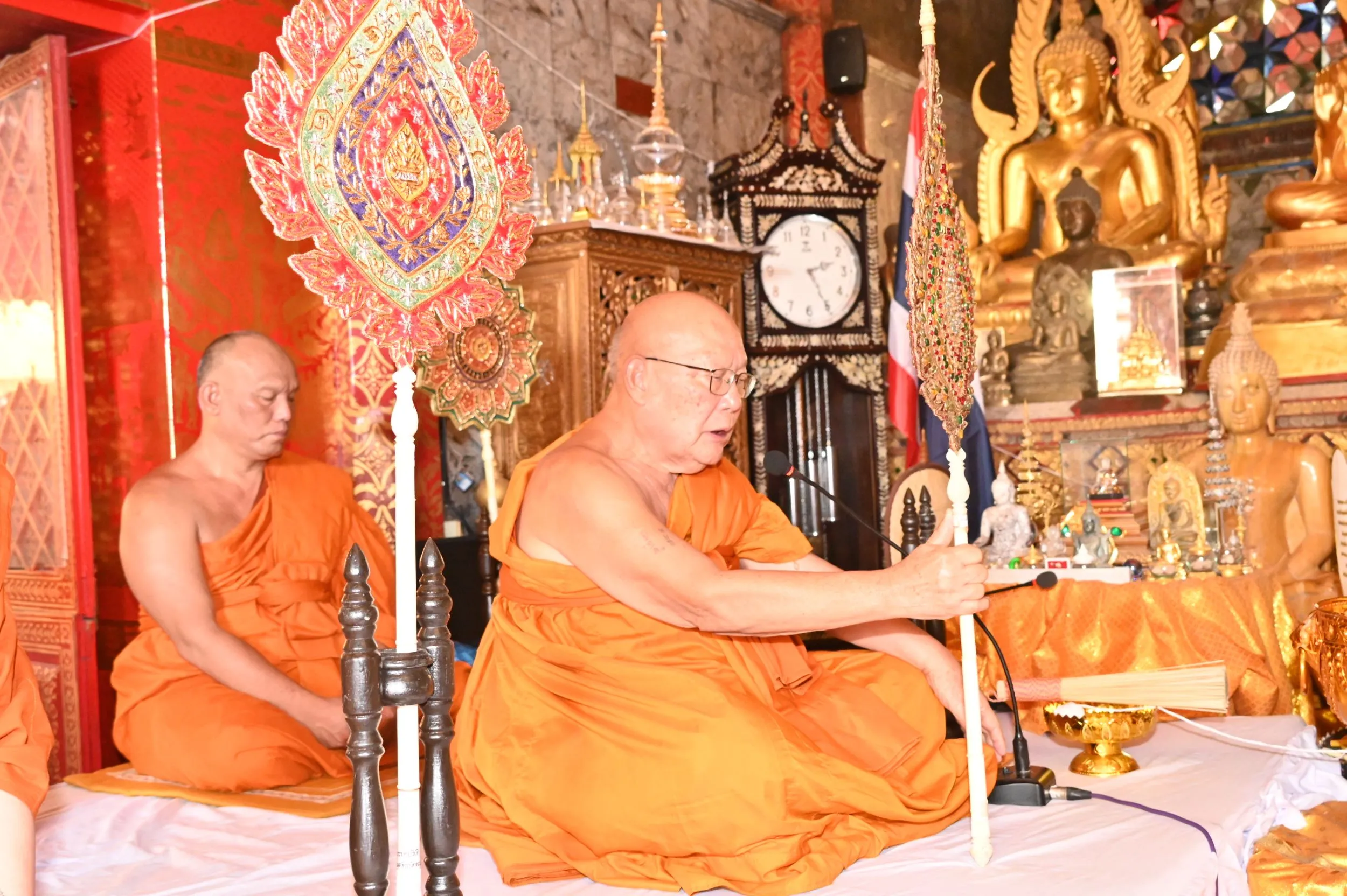 คณะสงฆ์จังหวัดเชียงใหม่ประกอบพิธีเจริญพระพุทธมนต์สมโภชน้ำสรงพระราชทาน งานไหว้สาปารมี ประเพณีเตียวขึ้นดอย ประจำปี ๒๕๖๙ ณ วัดพระธาตุดอยสุเทพราชวรวิหาร