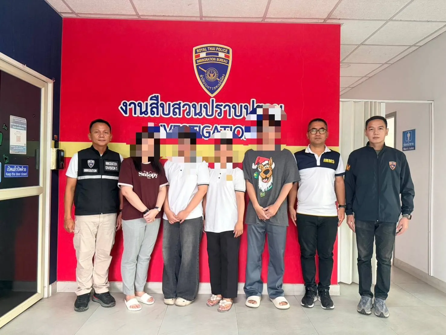 (มีคลิป) ตม.เชียงใหม่ รวบ ๓ ต่างด้าว พร้อมนายจ้าง ลักลอบทำงานไม่ได้รับอนุญาต