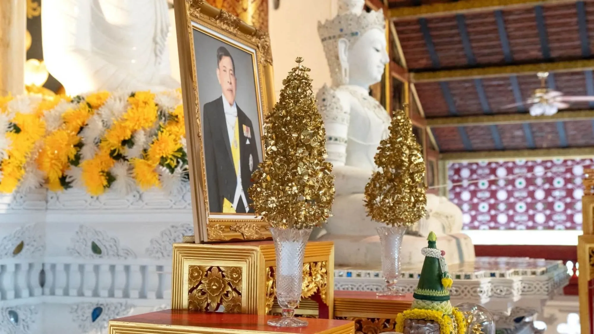 เชียงใหม่ – วัดสันมะเกี๋ยง จัดพิธีเจริญพระพุทธมนต์ เจริญอริยมรรค สัมมาทิฏฐิ ถวายพระราชกุศลเนื่องในวันเฉลิมพระชนมพรรษาฯ