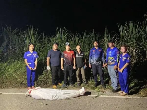 ภาพข่าว กาฬสินธุ์ สลด! หนุ่มวัย 40 ขี่จักรยานยนต์เสียหลักตกข้างทางดับคาที่ - TIGER NEWS REPORT