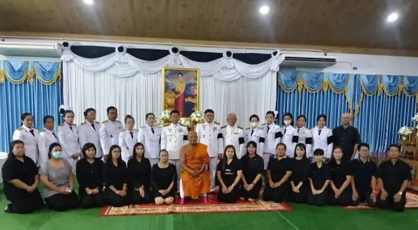 ภาพข่าว คณะสงฆ์ ร่วมกับ อำเภอกำแพงแสน จัดพิธีบำเพ็ญกุศลสัตตมวาร (7 วัน) อุทิศถวายพระราชกุศล สมเด็จพระนางเจ้าสิริติกิ์ พระบรมราชินีนาถ พระบรมราชชนนีพันปีหลวง - TIGER NEWS REPORT