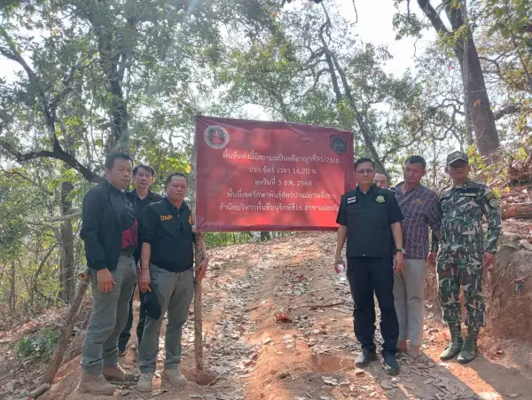 ภาพข่าว ผตร.ทส. ลงพื้นที่ ชี้ชัด หน.ขสป.แม่ยวมฝั่งขวาแอบอ้างงบ หลอกชาวบ้านทำผิดกฎหมาย เร่งฟื้นฟูกลับเป็นพื้นที่ป่าสมบูรณ์ พร้อมแจ้งความเอาผิด ไม่มีการละเว้น - TIGER NEWS REPORT
