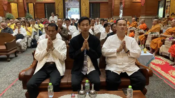 ภาพข่าว ทำบุญทักษิณา หลวงปู่บุญเย็นฐานธัมโม - TIGER NEWS REPORT