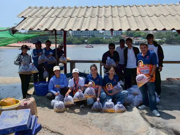 ภาพข่าว ’ดร.เอิง‘ ร่วมปล่อยพันธุ์กุ้งคืนอ่าวบางละมุง ฟื้นธรรมชาติทางทะเล - TIGER NEWS REPORT