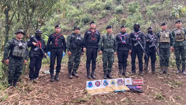 ภาพข่าว ปะทะชายแดนทิ้งยาบ้าหนีรอด - TIGER NEWS REPORT