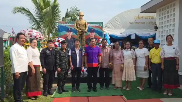 ภาพข่าว บุรีรัมย์ พ่อฝากถึงลูกทหารกล้าสมตั้งใจแล้วบ้านใหม่ที่จะสร้างให้พ่อแม่ - TIGER NEWS REPORT