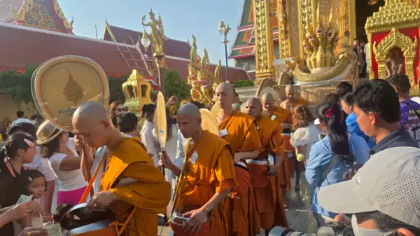 ภาพข่าว อุปสมบทหมู่เฉลิมพระเกียรติ เพื่อถวายเป็นพระราชกุศล สมเด็จพระกนิษฐาธิราชเจ้า - TIGER NEWS REPORT