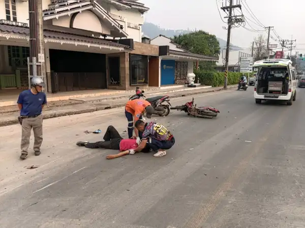 ภาพข่าว คืบหน้ารถชนเจ็บสาหัสยังจับไม่ได้ - TIGER NEWS REPORT