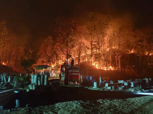 ภาพข่าว เสริมกำลังเหยี่ยวไฟรับมือไฟป่า - TIGER NEWS REPORT