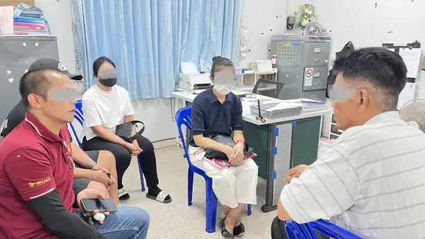 ภาพข่าว เจรจาชดใช้ค่าเสียหายเหตุรถชนแล้วหนี - TIGER NEWS REPORT