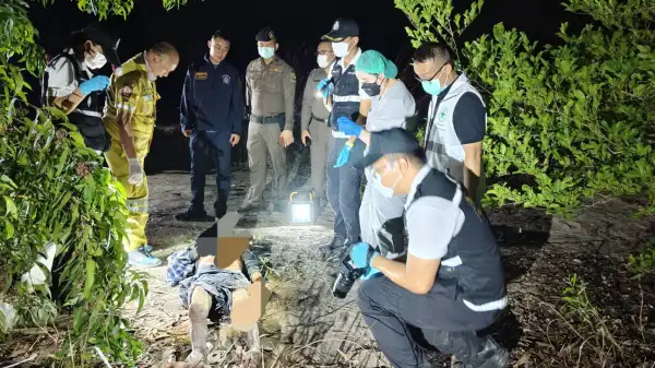ภาพข่าว ปทุมธานีหนุ่มช็อกจะไปดูที่ตกปลาพบร่างชายปริศนาเสียชีวิตกลางป่าละเมาะ - TIGER NEWS REPORT